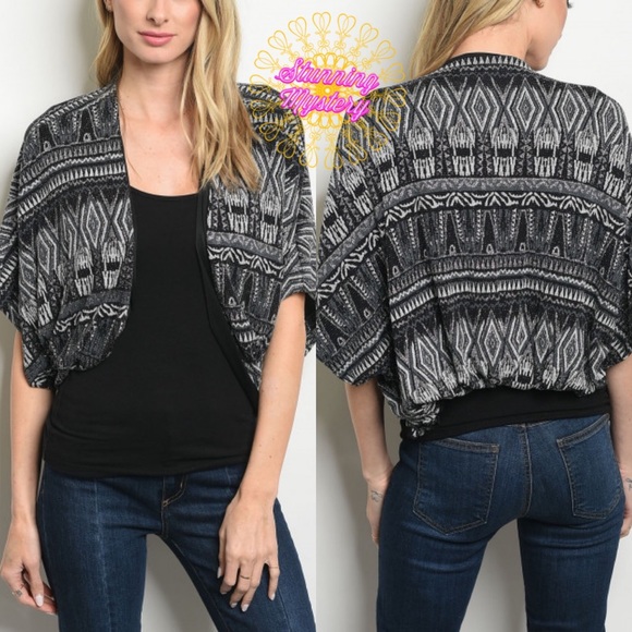 💕 Sparkle Silver Black Cardigan - Picture 8 of 8